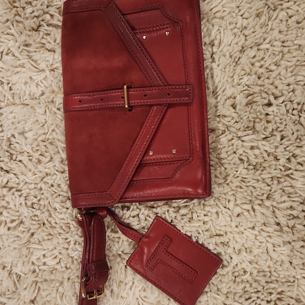Authentic Tory Burch clutch purse wristlet - Picture 2 of 6
